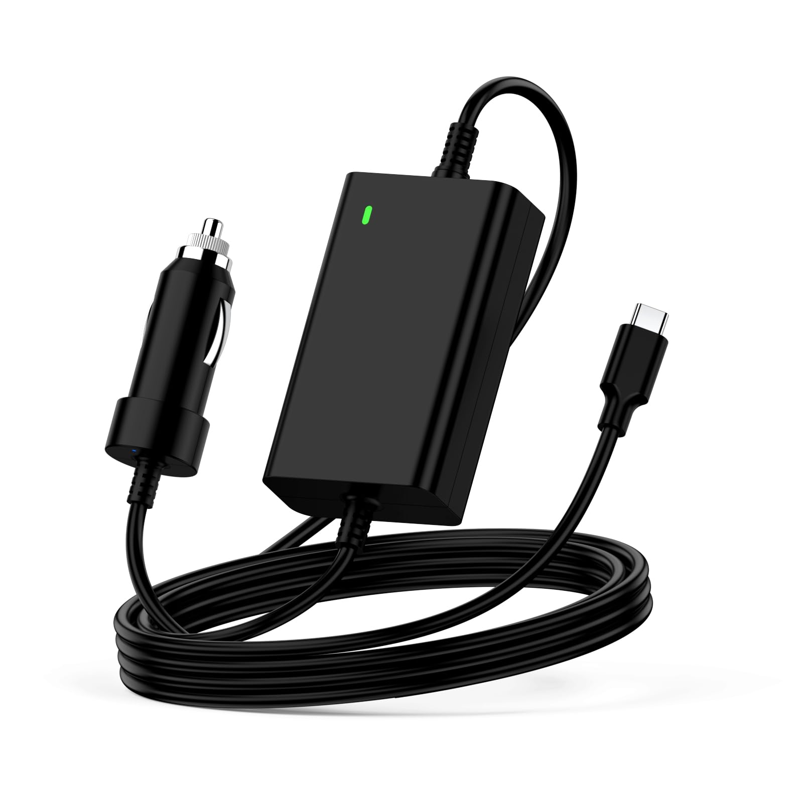 Auto Ladegerät USB-C 100W – 12V-24V Für Laptop Im Auto