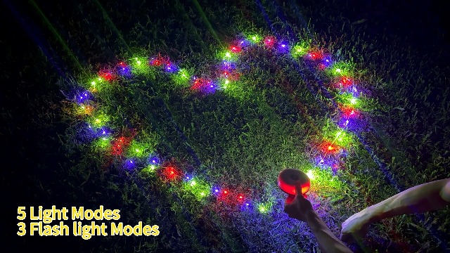 Image of OGERY Camping String Lights 4 in 1, 32.8FT Quick Storage 8 Modes Protable