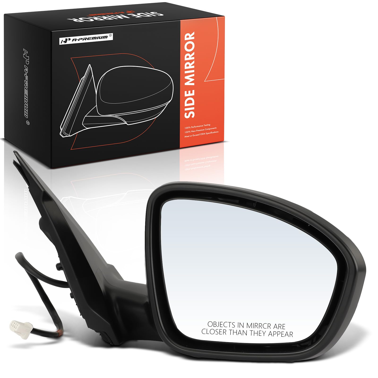 ま*ー様 Nissan 26120-A6900 2個セット Amazon.com: A-Premium Passenger Side Power Door Mirror Compatible