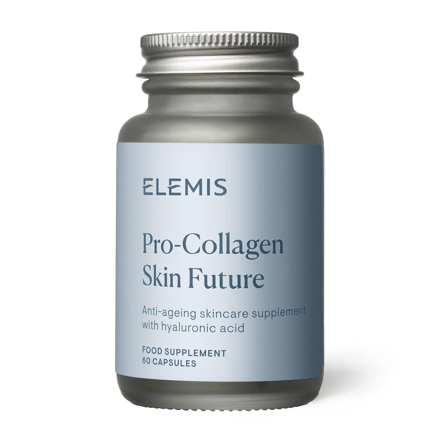 ELEMISPro-Collagen Skin Future Supplements, Daily Ingestible Reduces the Look of Fine Lines & Wrinkles, Supports Hydration & Elasticity, 60 Capsules