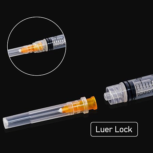 Miniatura 4 de 0.1 fl oz 25Ga 0.984 in desechables estériles, envueltos individualmente, paquete de 20