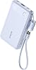 Anker Power Bank 10,000mAh, 22.5W Upgraded Version Mobile Battery 10,000mAh Max 22.5W Output USB-C & USB-C Cable Included Display PDPowerIQ EquippedMeets PSE Technical Standards Compatible