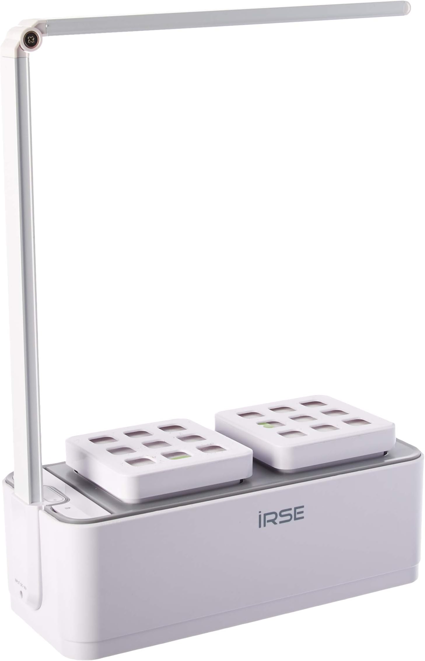 iRSE Indoor Garden Kit, Hydroponics LED Growing System, 2 Self Watering Gardening Pots, Including (Lettuce Seeds, Fertilizers, Planting Media)
