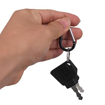 Ignition Keys for JCB Heavy Equipment, 2 Pack