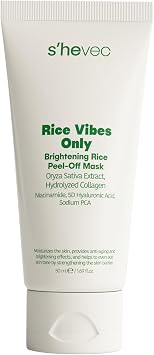 She Vec Rice Vibes Only – Illuminating Rice Mask (100% Vegan)
