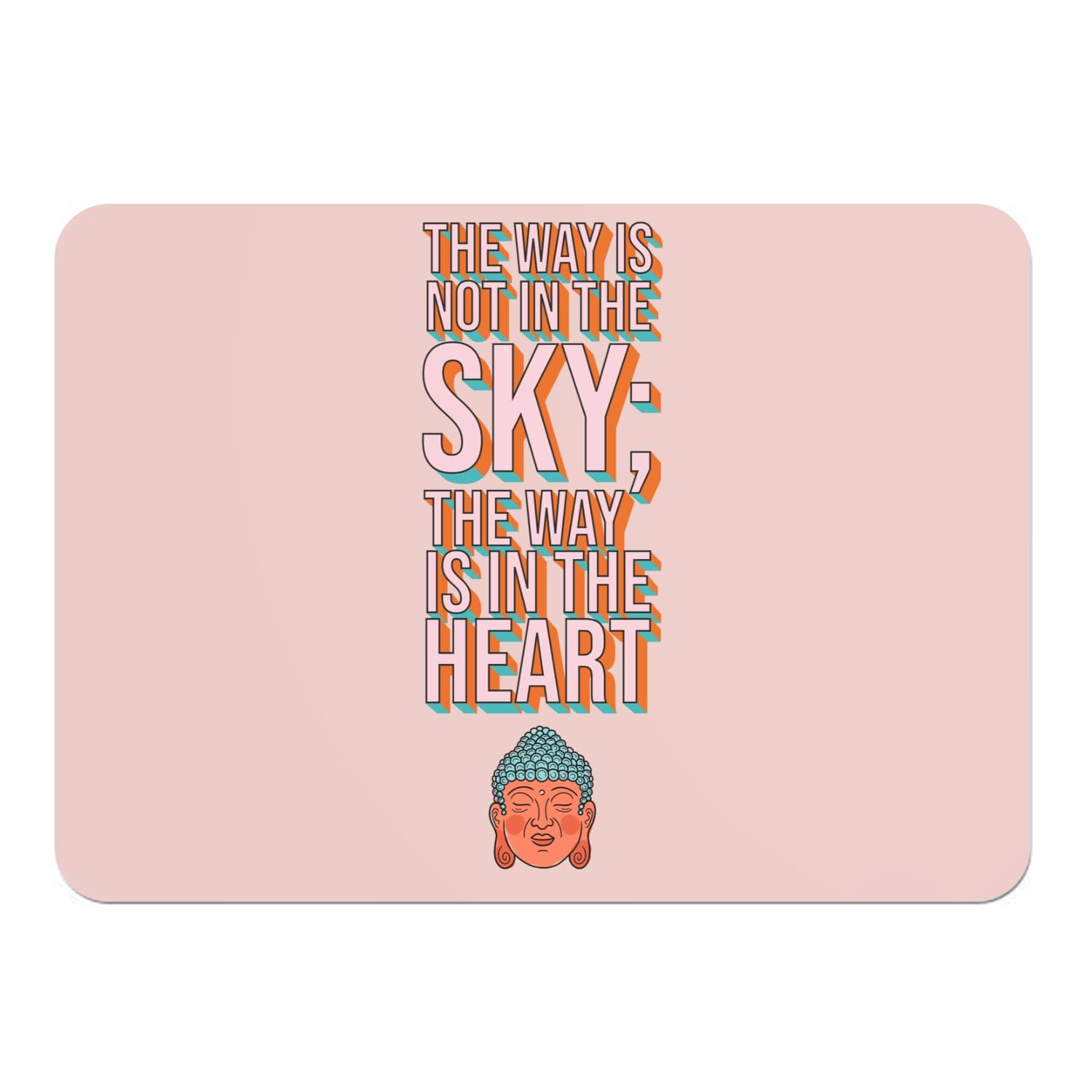 Sets de table souples dessous en liège napperons rose bouddha grand format 39,5x28,5cm x4