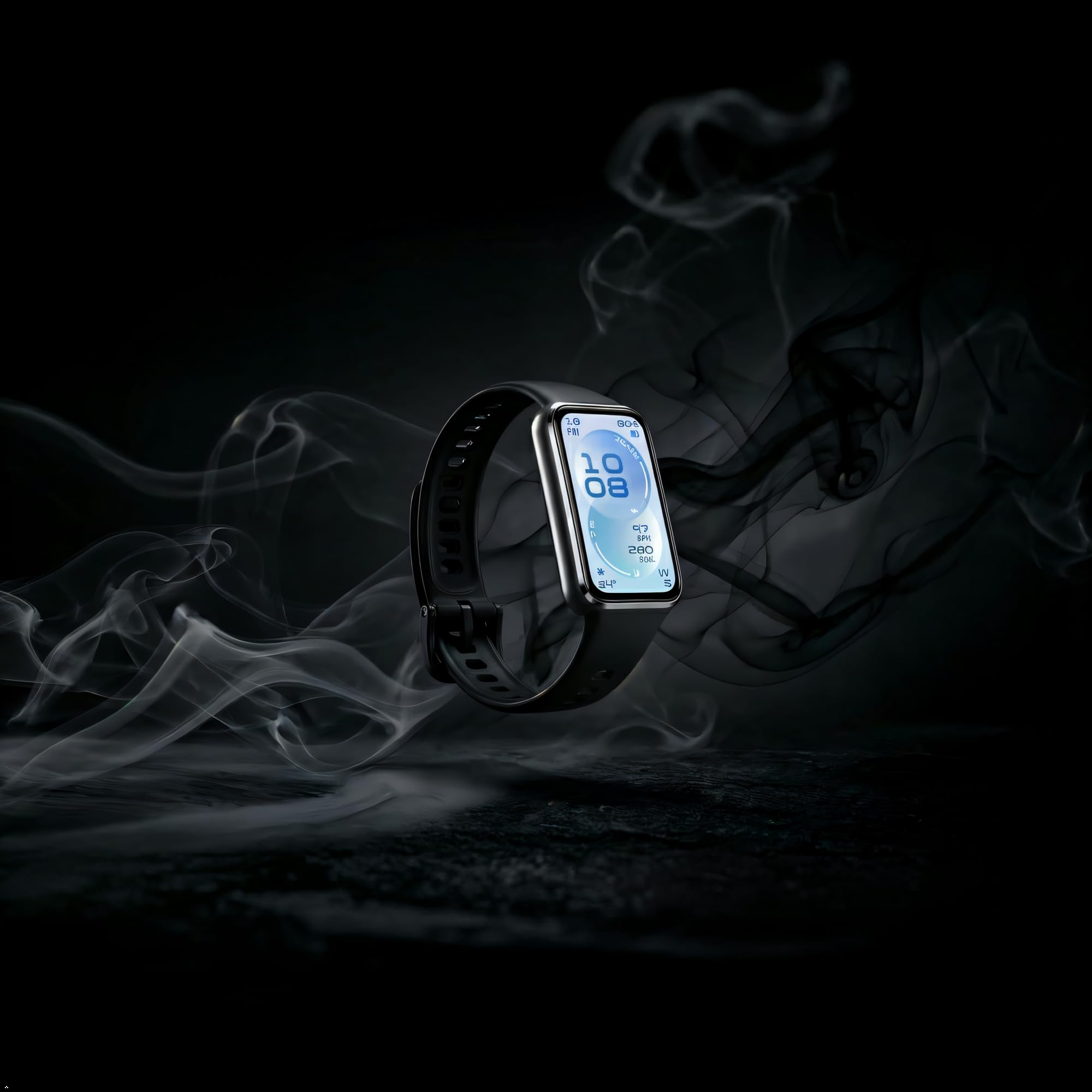 Huawei Band 11 Health & Fitness Tracker, Enhanced Sleep Tracking, All-Day Health Monitoring, Ultra-Slim & Comfort Wear, Compatible with iOS & Android, Smart Watch, Metal (Black) — Amazon image 2