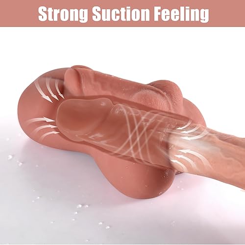 Miniatura 9 de ferch Juguetes sexuales para adultos, masturbador masculino de 5 libras, muñeca realista de juego anal con consolador realista y vena de testículo,