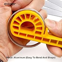 Vista 6 de OWDEN Pulsera en blanco, De aluminio