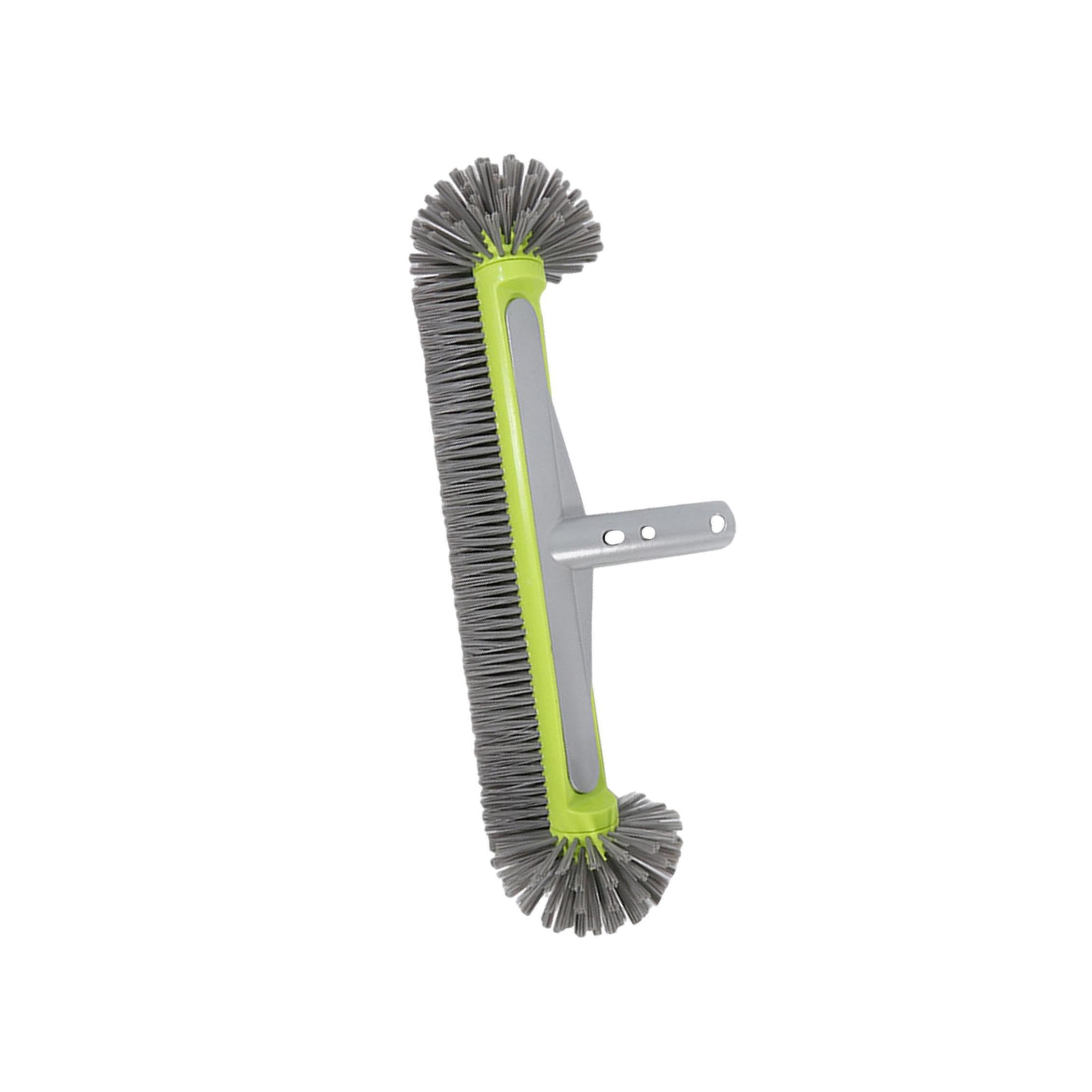 QIXCXAZ Replacement 45cm Swimming Pool Brush With Sturdy Plastic Frame Cleaning Pool Spa Wall Tile And Floor Effectively 18inch Swimming Brush Head Scrub