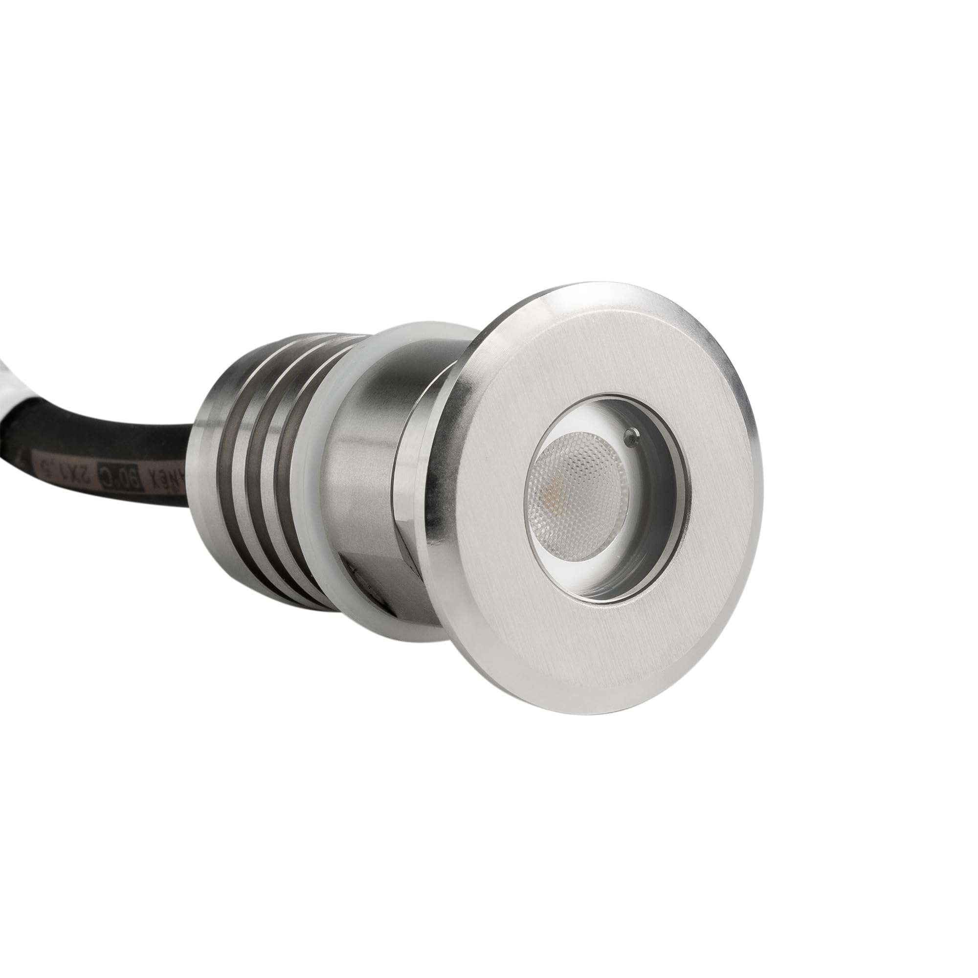 Spot LED RGBW 4W 25° 3000K Acier IP67 Exterieur Encastrable au Sol Ground Micro