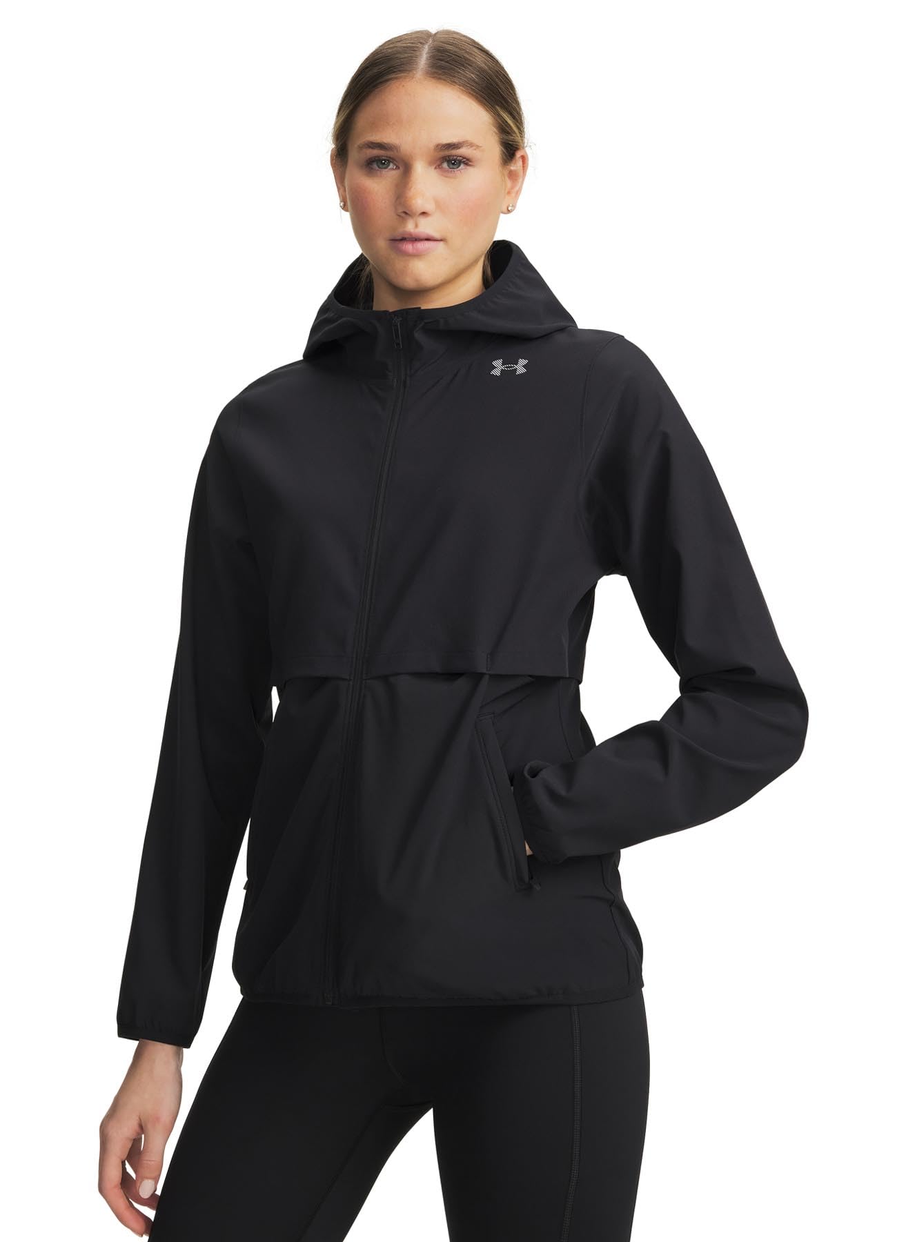 Under Armour Velociti Storm Chaqueta para correr Mujeres negro - black/reflective L