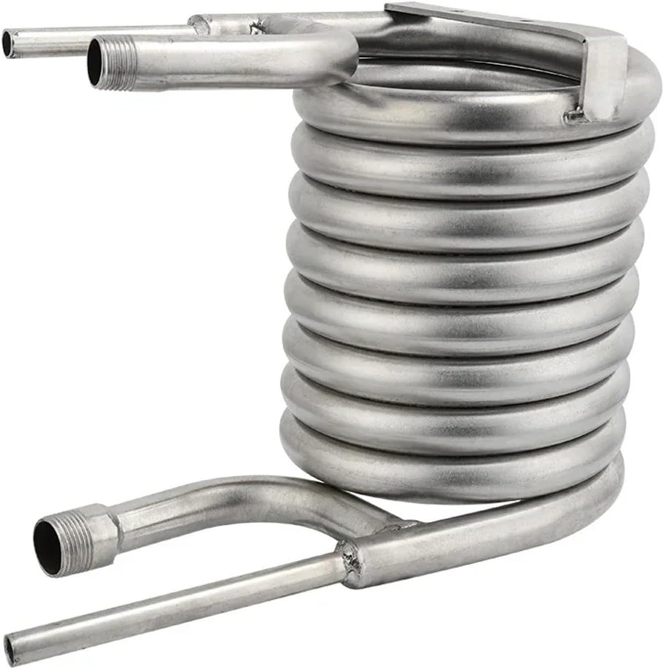 Counterflow Wort Chiller Stainless Steel Coil Tube Chillers Garden Hose Fittings Homebrew Beer Cooler Multiple Applications