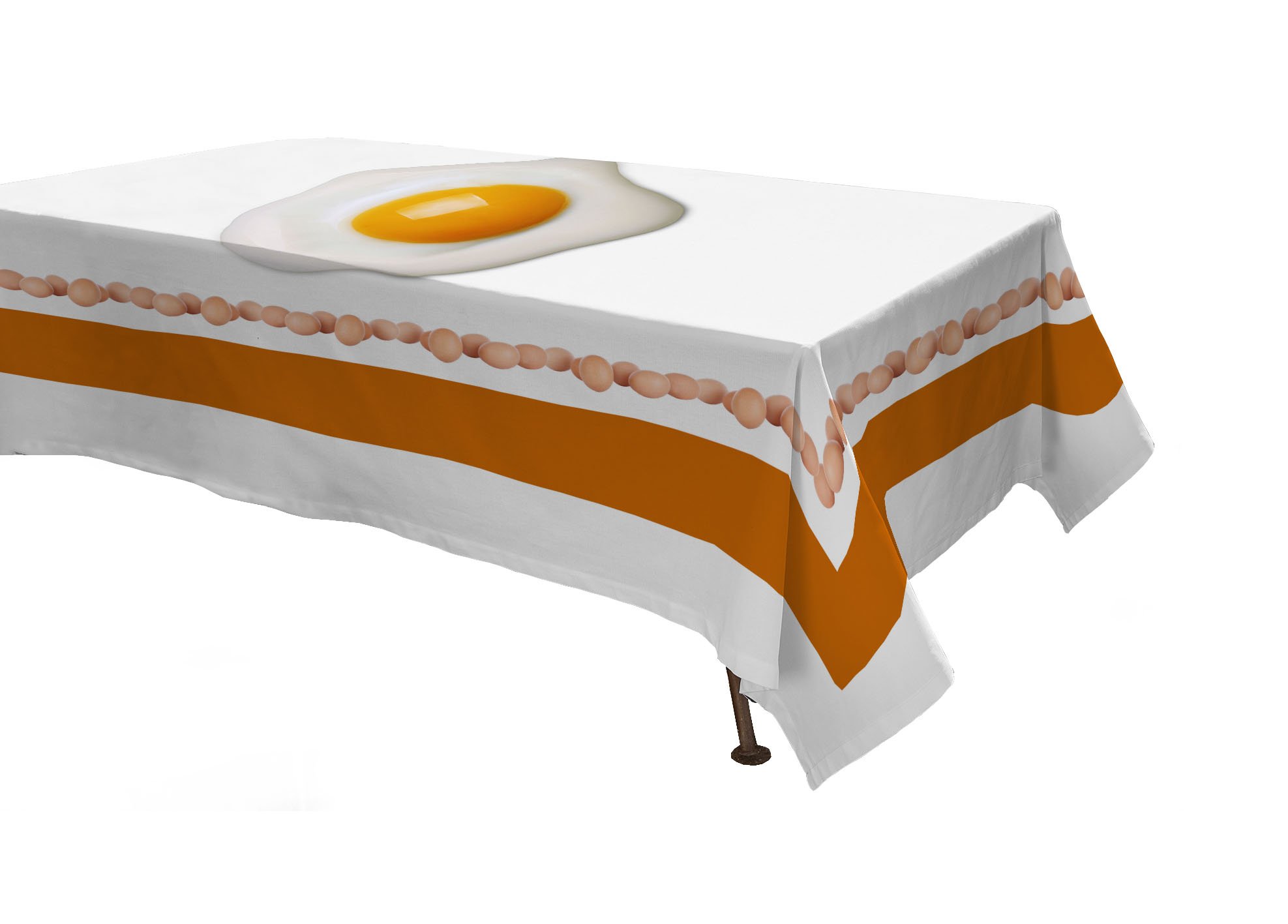 Italian Bed Linen Panama Digital Printed Tablecloth, 150x180cm, TV24, TV 24, 150 x 180 cm