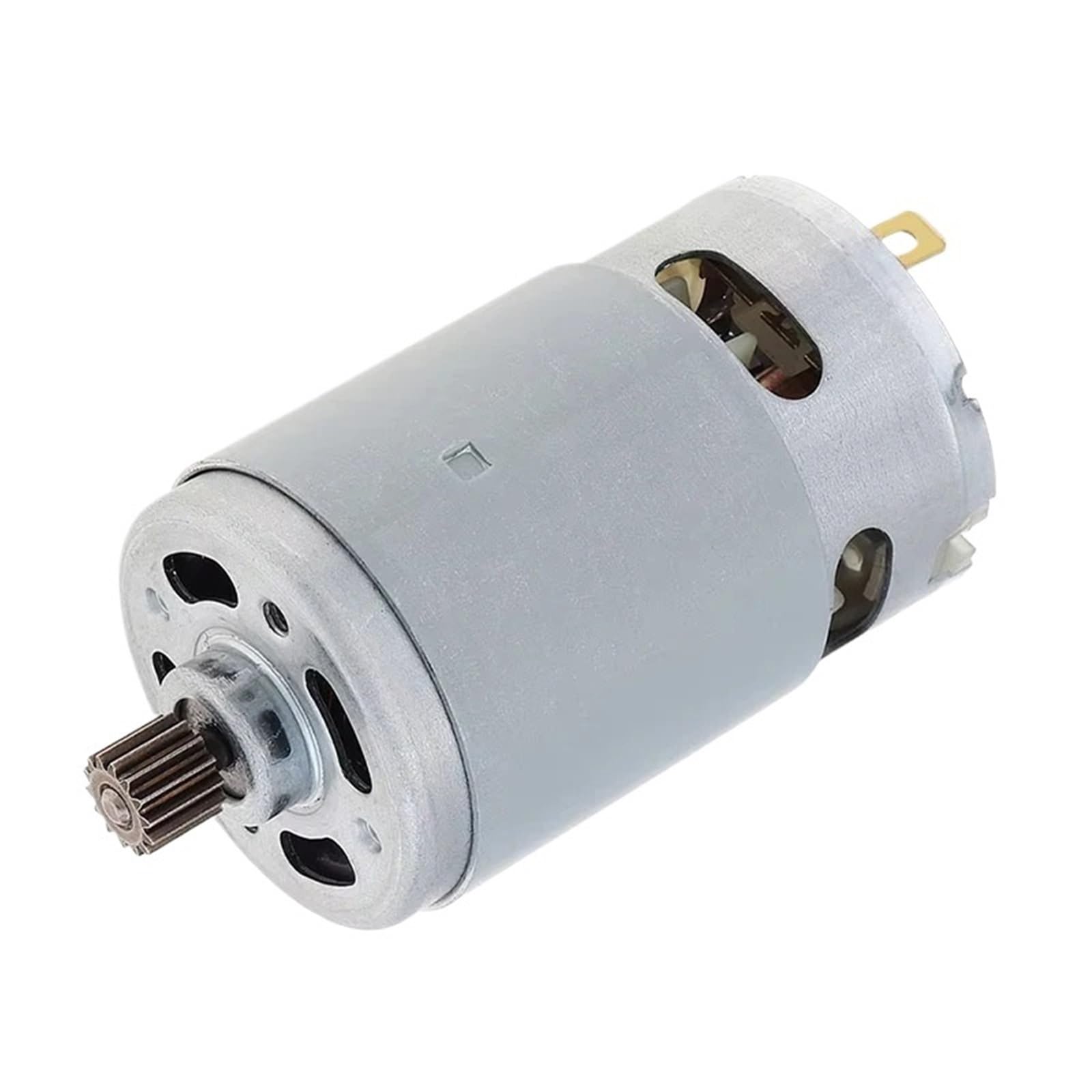 21V RS550 Motore Spazzolato Motore 14 Denti Ad Alta velocità Grande Coppia for 4/6 Pollici Cordless Motosega Accessori for Elettroutensili Trapano Garde(Model B)