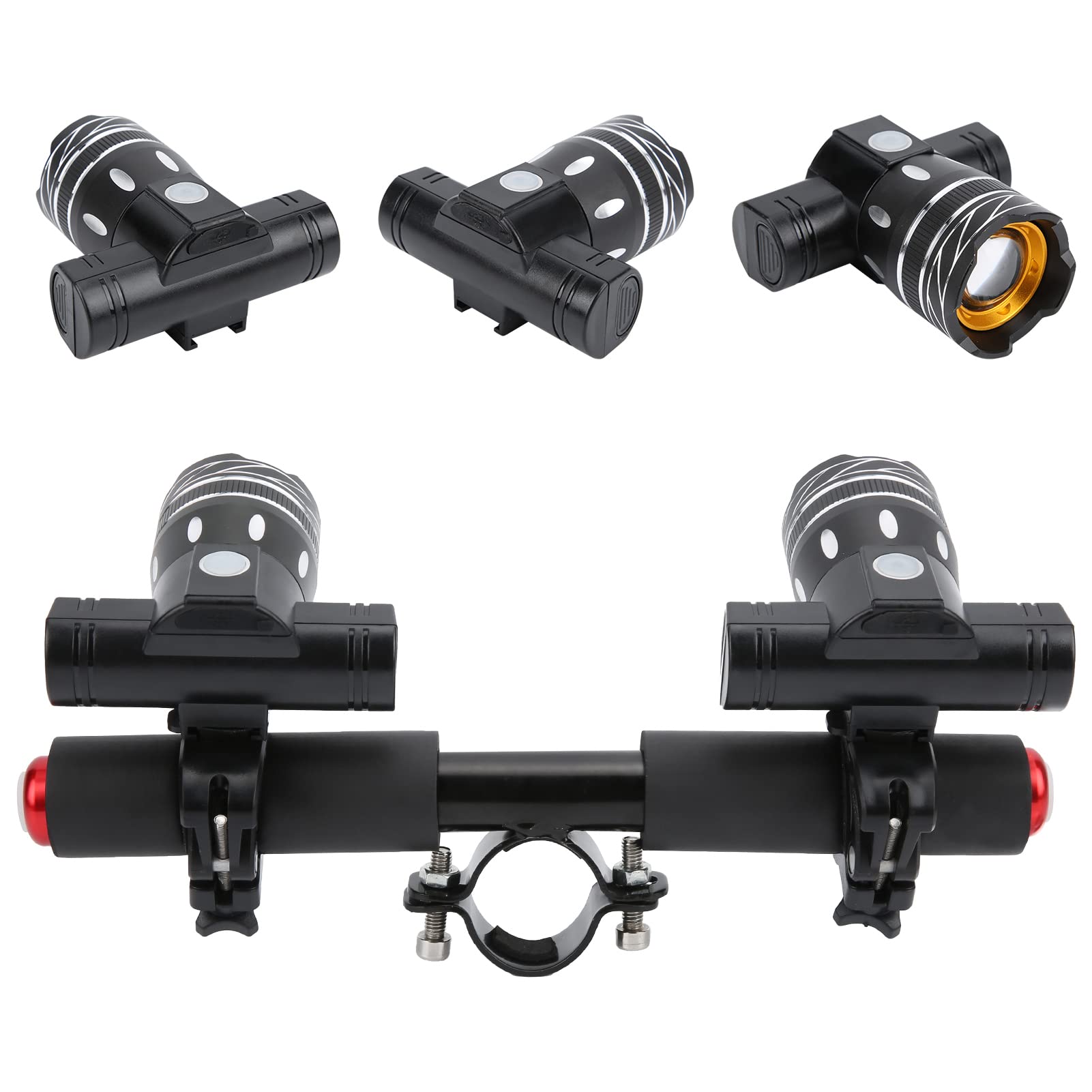 Gonetre Phare Avant Rechargeable LED Pour Trottinette