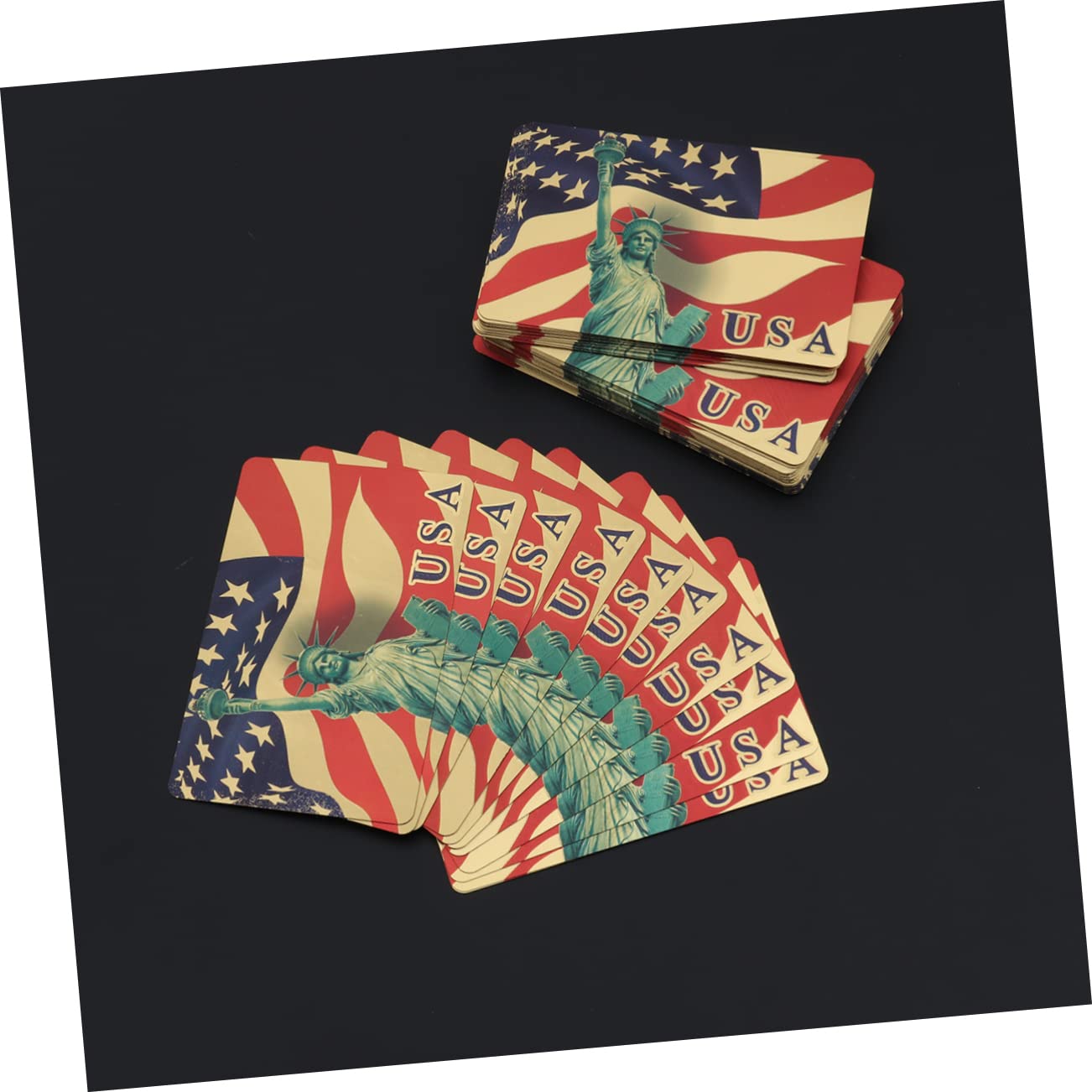 ibasenice 3pezzi Carte Da Gioco Placcate Oro Per Giochi Da Tavolo Collezione e Divertimento Con Famiglia e Amici