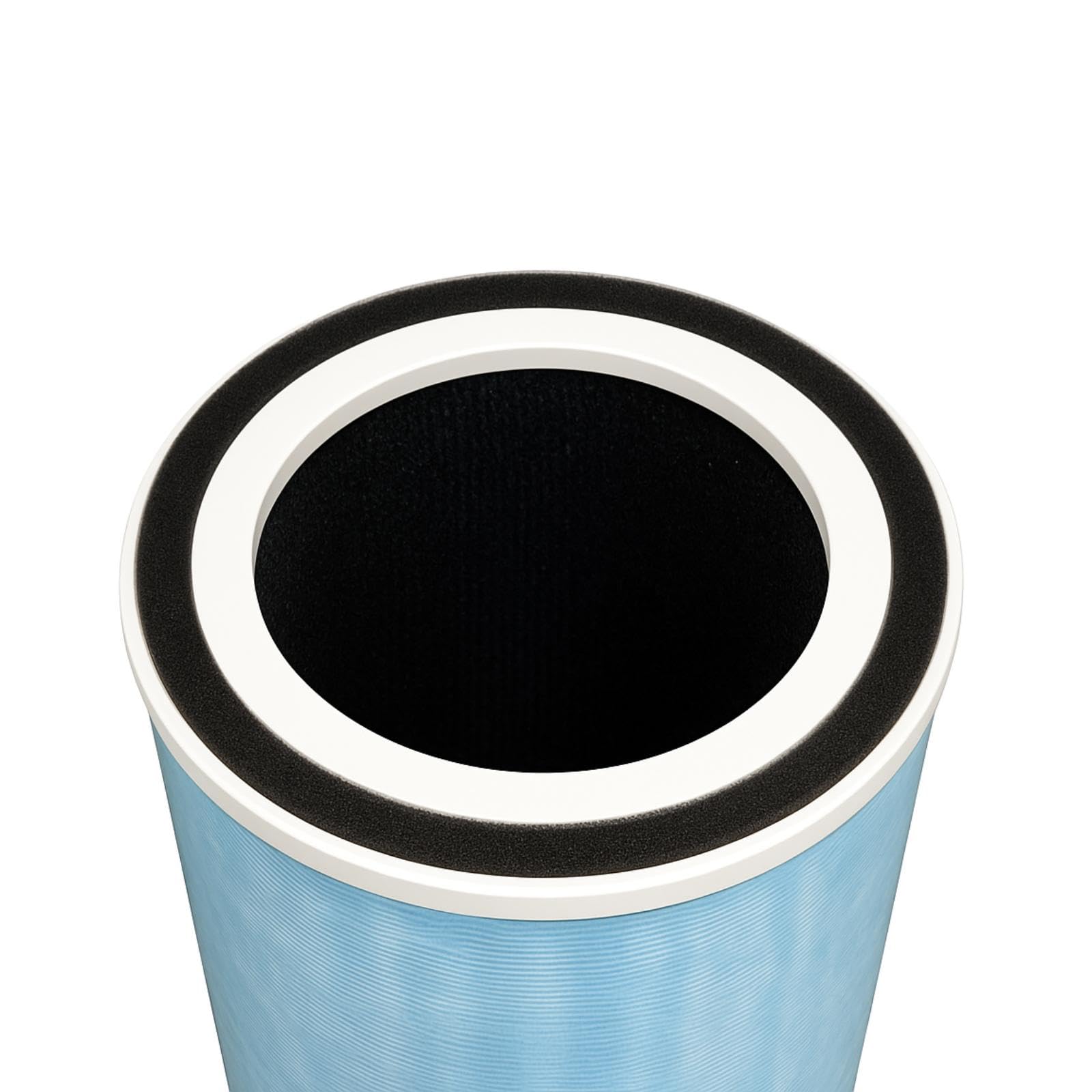 Nispira Filtro a carbone attivo 4 in 1 True HEPA per purificatore d'aria Purezone Turbo PEAIRCYL 2 confezioni