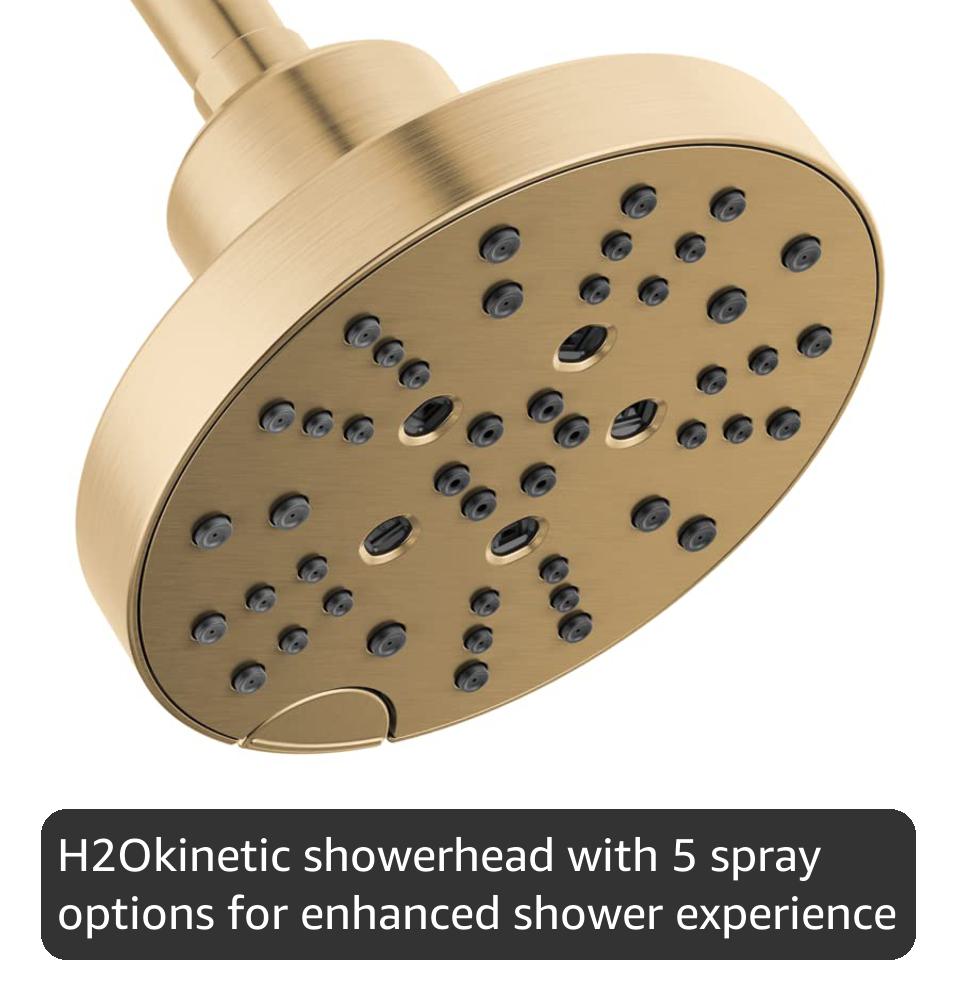 ゴールドスター　シャワーズ Amazon.com: Delta Faucet Saylor 17 Series Gold Shower Valve Trim