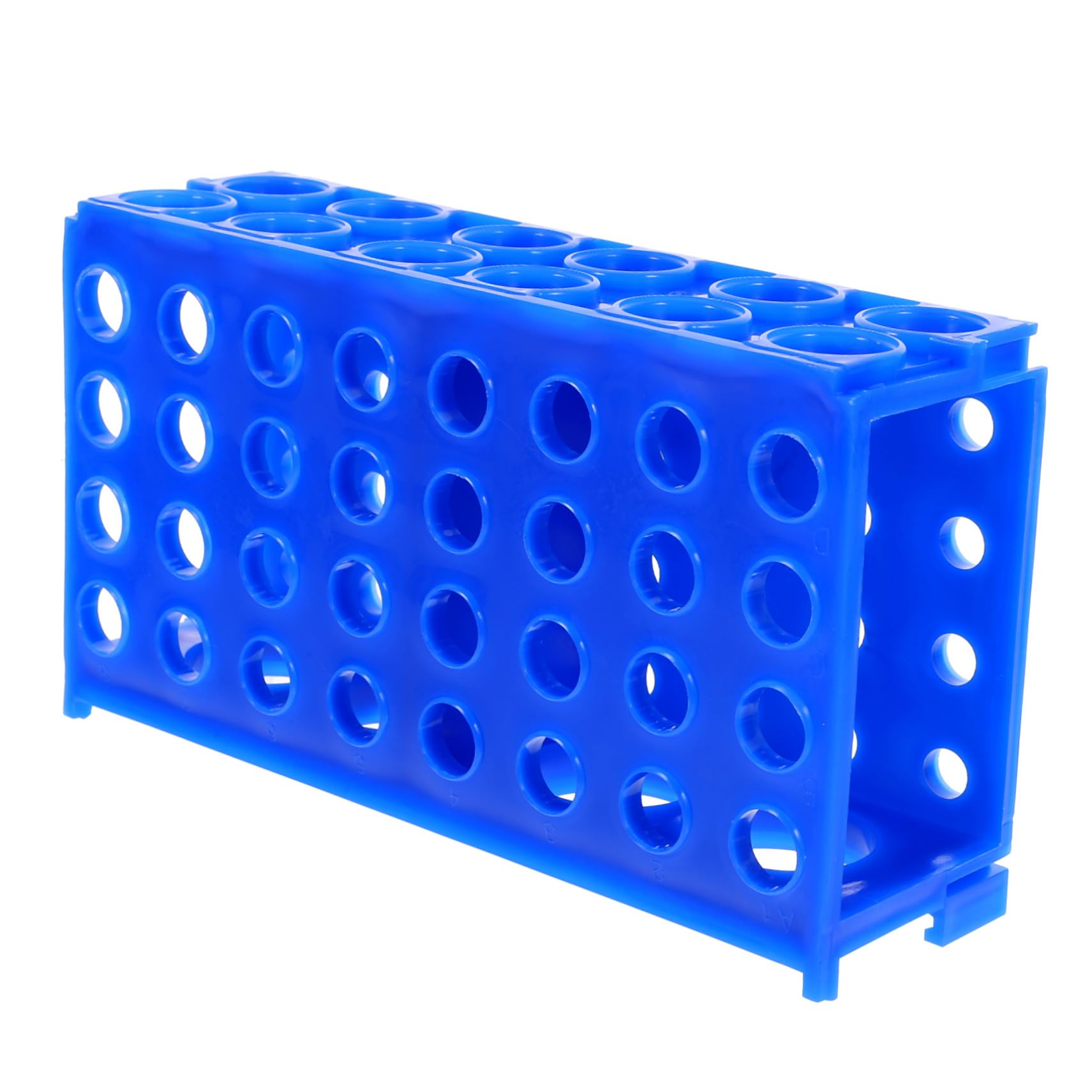 SOLUSTRE 5pezzi Porta Provetta Multiuso Da Laboratorio Supporto Stabile Per Provetta e Tubo Di Campionamento Organizzatore Versatile Per Esperimenti Biologia e Chimica Facile Da Pulire e