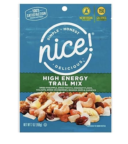 Miniatura 3 de Nice High Energy Trail Mix High Energy (paquete de 2)