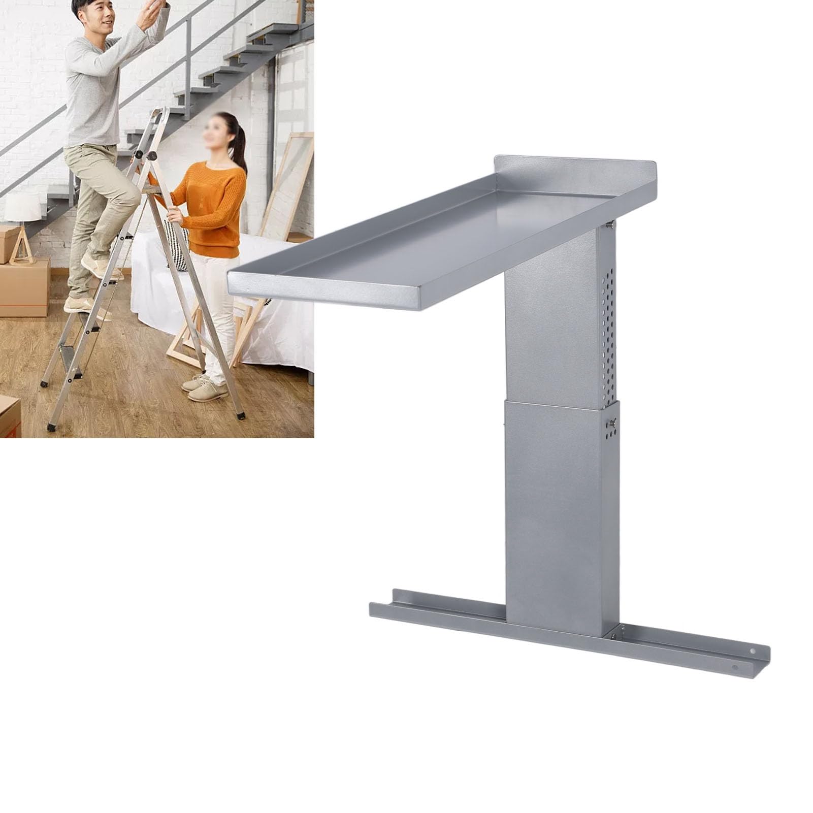 Ladder Leveler Aide Leg Stabilizer Tool Standoff Bracket for Safe Stair Extension