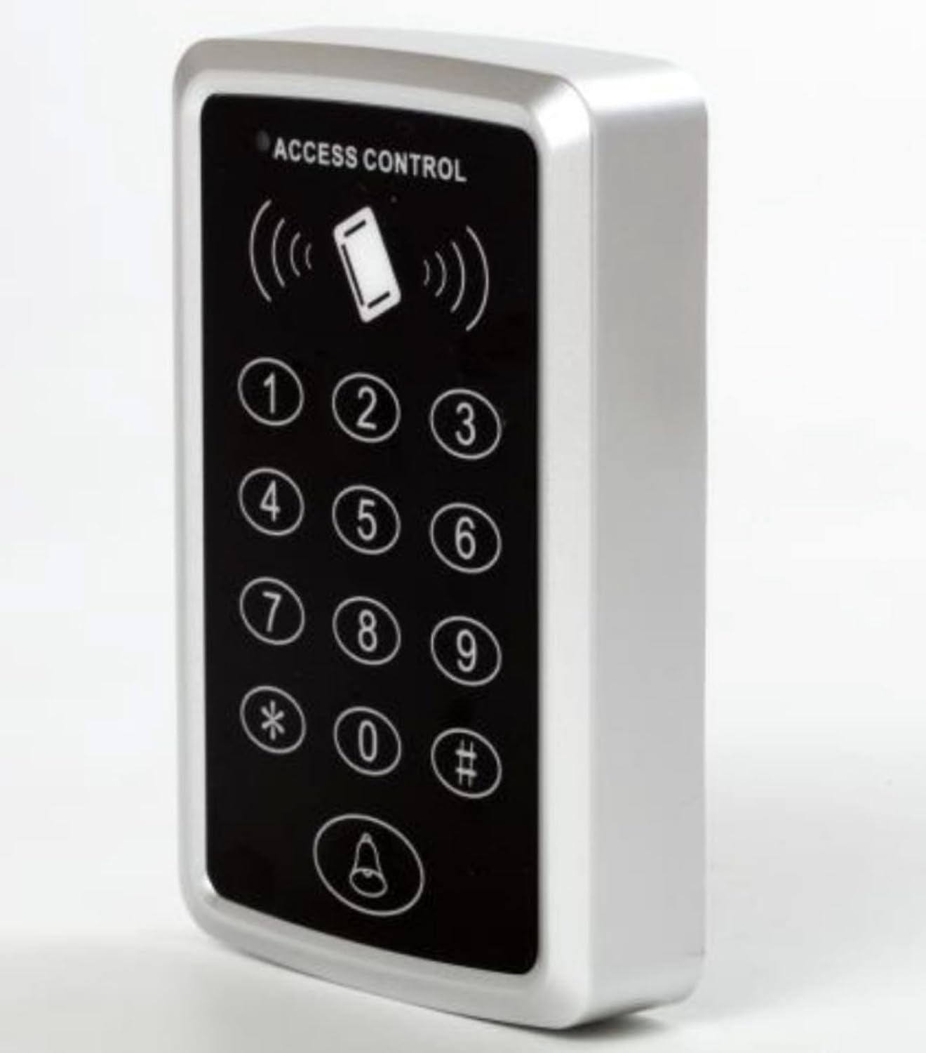 RFID Access Control Keypad, 125KHz Card Reader, 1000 Users Capacity, DC12V