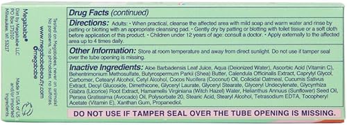 Miniatura 8 de Megababe Ungüento hemorroidal con lidocaína al 5% Alivio rápido del dolor y la picazón Encoge el tejido hemorroidal hinchado 1.25 oz