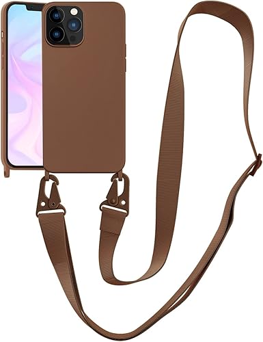 Miniatura 115 de Funda compatible con iPhone 13 con correa, funda cruzada para iPhone con cordón, ajustable, a prueba de golpes, protección contra caídas, funda