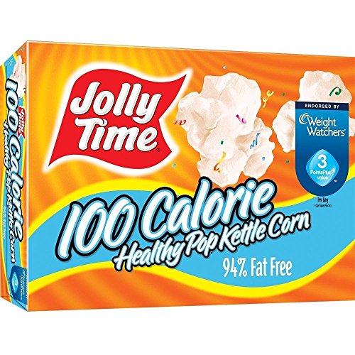 Jolly Time Natural Microwave Popcorn, Heatlhy Pop Kettle Minis, 12 Ounce (10 Count)