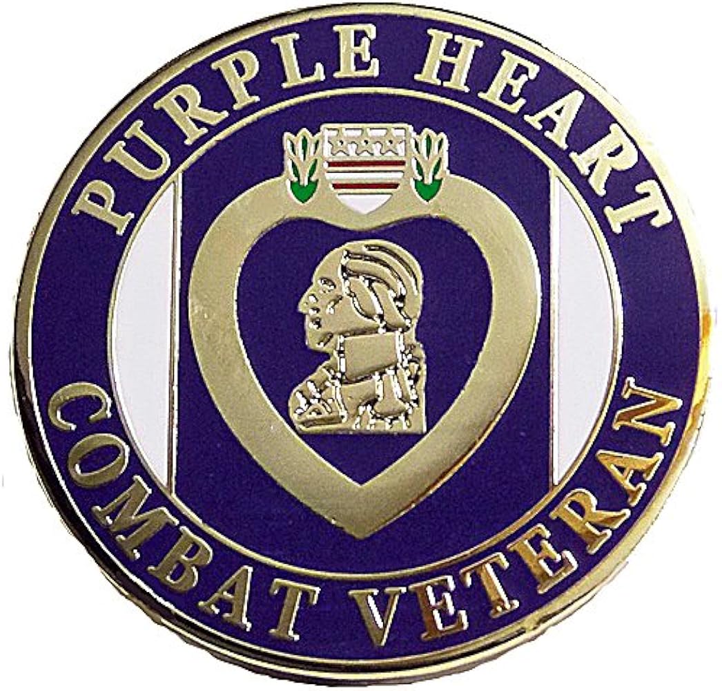 Amazon.com: Purple Heart Combat Veteran Marines Navy Army Air