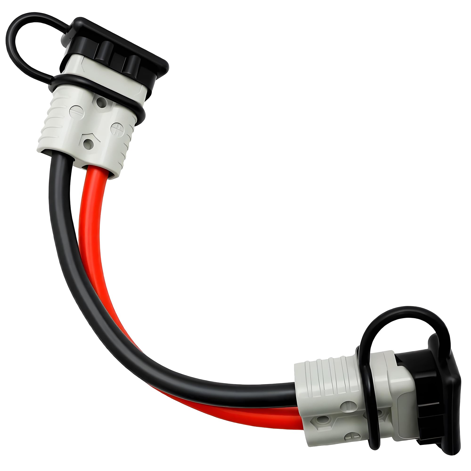 SB175-SB175 SB175 - Cable adaptador Anderson gris a SB175 gris SB175, adaptador de conector Anderson resistente de 1 pie 1/0 AWG, apto para generador solar, inversor, cabrestante, camión, RV