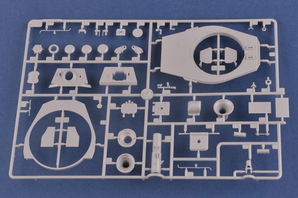 Hobby Boss 084533 1/35 Pz.Kpfw. Vi SD.Kfz. 181, Tiger II Henschel-Turm de plástico, Accesorios de maquetas, Hobby, maquetas, Multicolor