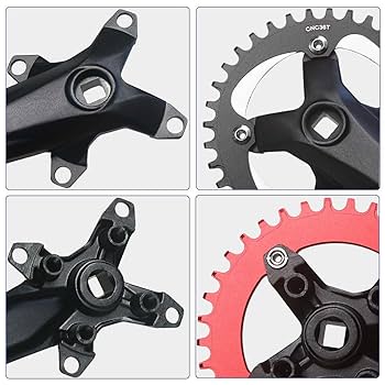 Amazon.co.jp: ロードバイククランクセット 170 ミリメートル