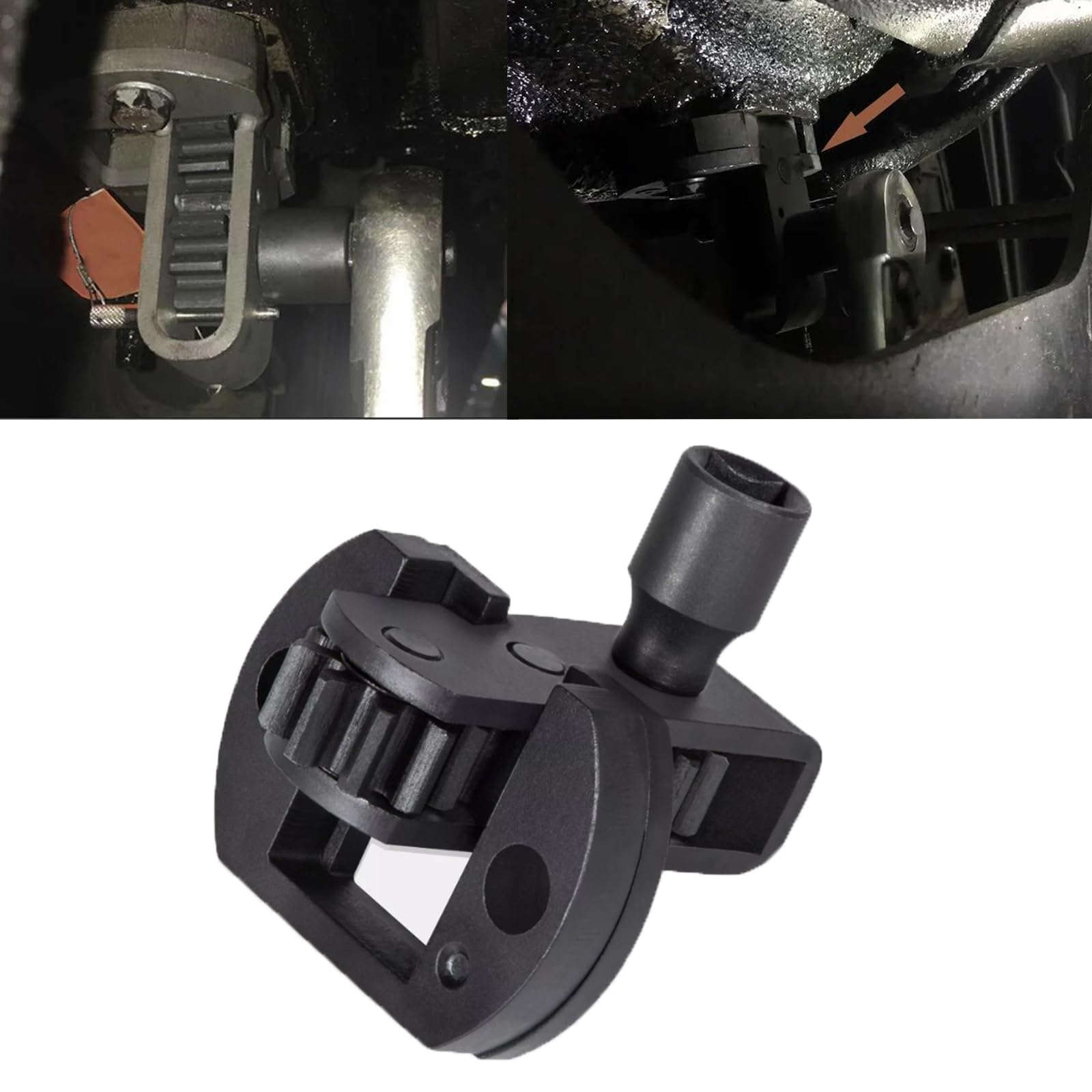 NINTE Engine Barring Tool for Detroit Diesel DD13 DD15 DD16 – Flywheel Cantilever Tool Replaces J-46392 & W470589046300 1PC Black