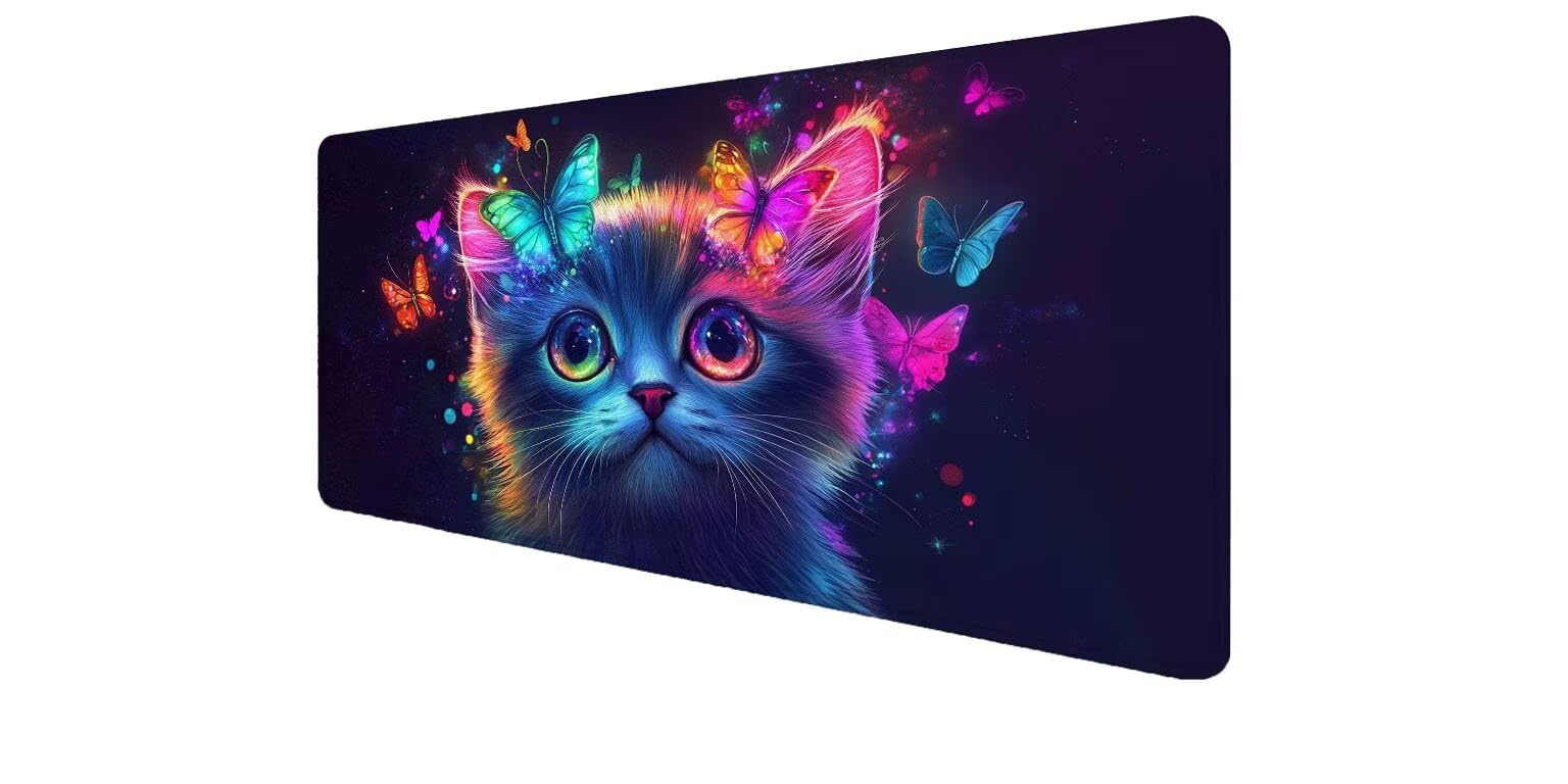 Tapis de souris grand format antidérapant pour PC et portable - 8