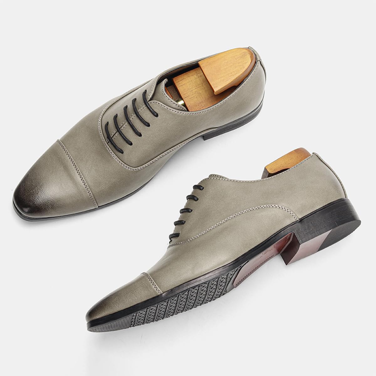 Scarpe Oxford Eleganti Classiche da Uomo Scarpe Stringate in Pelle Punta Affilata, Resistenti e Versatili, per Matrimonio, Business E Festa