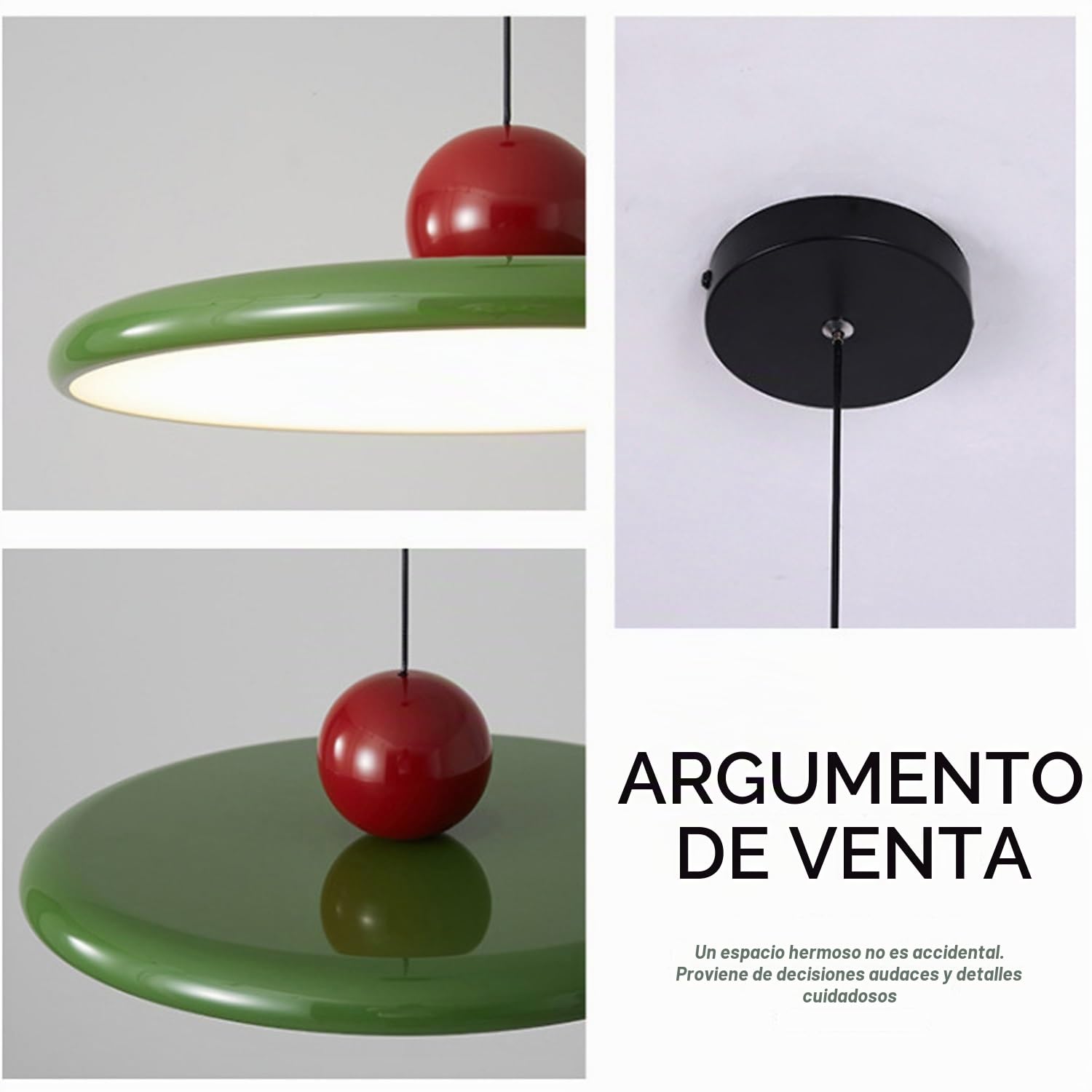Gran Lámpara Colgante De Brazo Oscilante Moderna Con Atenuación LED Luminaria De Techo Suspendido Nórdica Actual Candelabro De Brazo Para Comedor E Isla De Cocina(Cream white,40cm/16in)