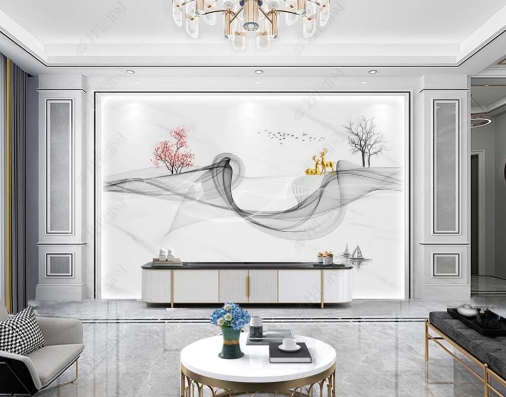 Poster géant mural intissé 400x280 cm lavable et facile à poser pour chambre