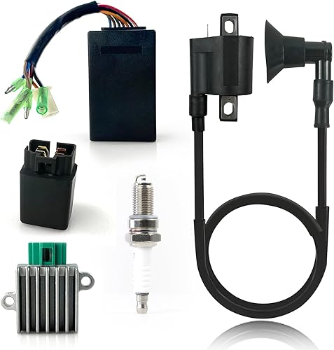 0451018 CDI Box Bobina de encendido Regulador de voltaje Rectificador Relé de arranque Solenoide para Polaris Sportsman 90 2001-2006 Predator 50 90