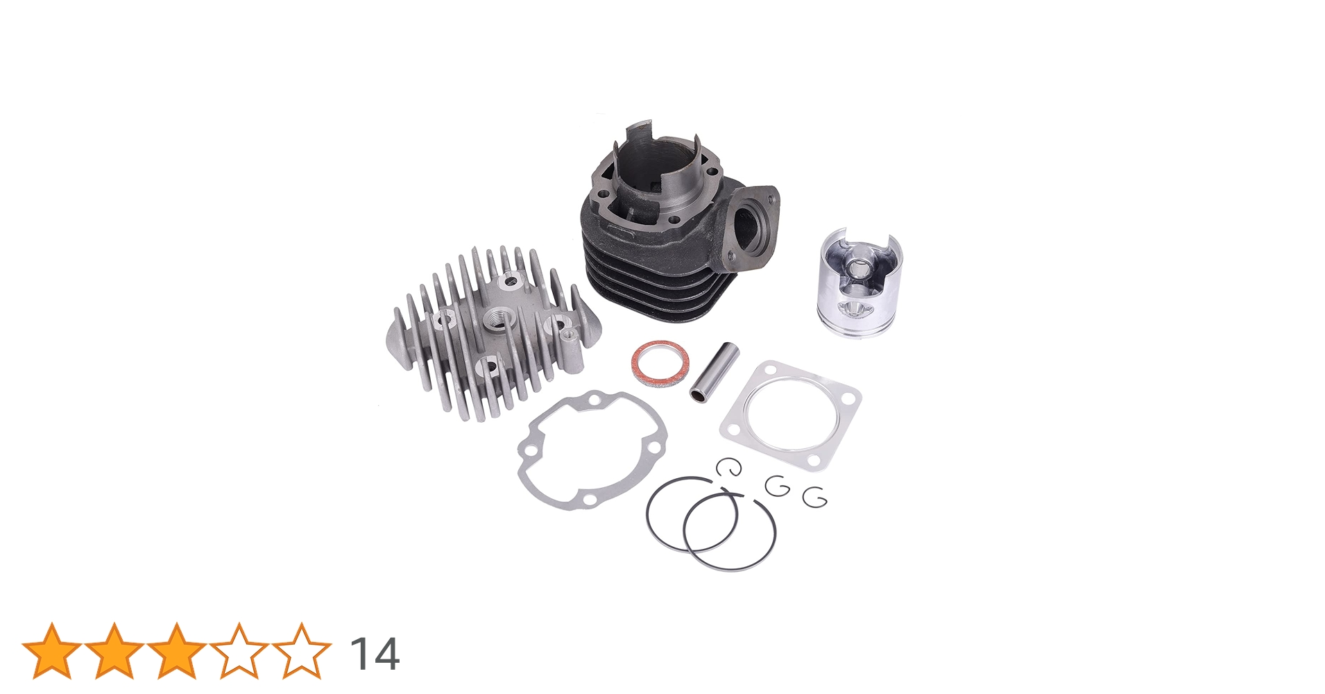 NS-1 44/45mmボアアップ用シリンダーヘッド デトネリング Oリング仕様 NS-1 44/45mmボアアップ用シリンダーヘッド デトネリング O