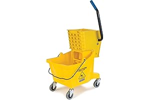 Carlisle Mop Bucket with Wringer: Effortless Floor Cleaning