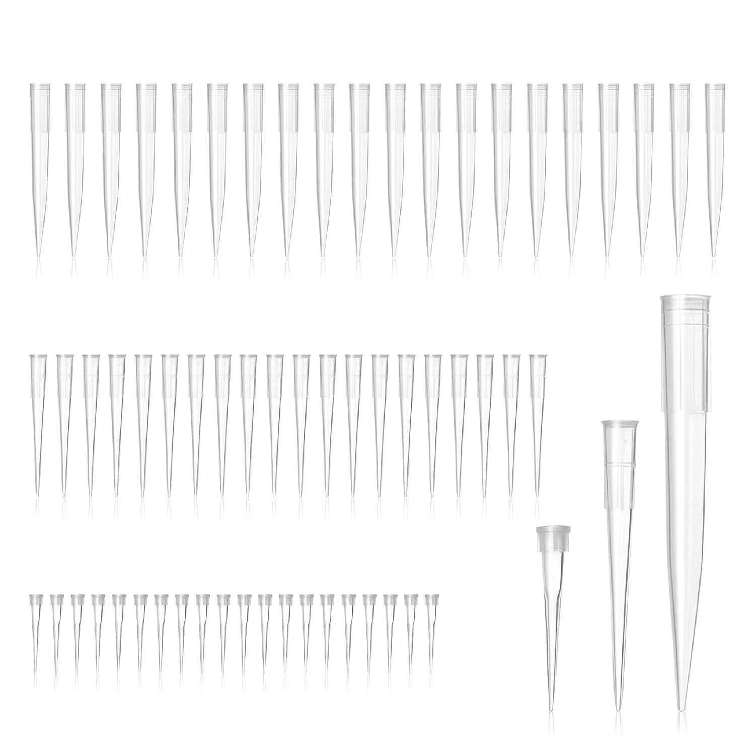 Gaomumu 60PCS Flower Posy Tubes, Floral Holder, Transparent Plastic Vials for Flower Arrangement Cake Decorating, Floral Stem Hydration & Transport