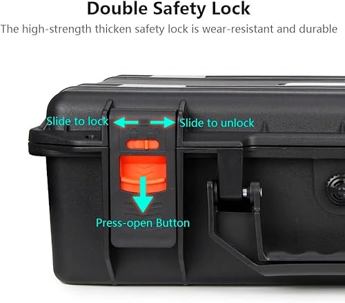 Miniatura 6 de Maleta rígida a prueba de explosiones Estuche de almacenamiento de drones Estuche de transporte portátil Caja impermeable para DJI Avata Accesorio