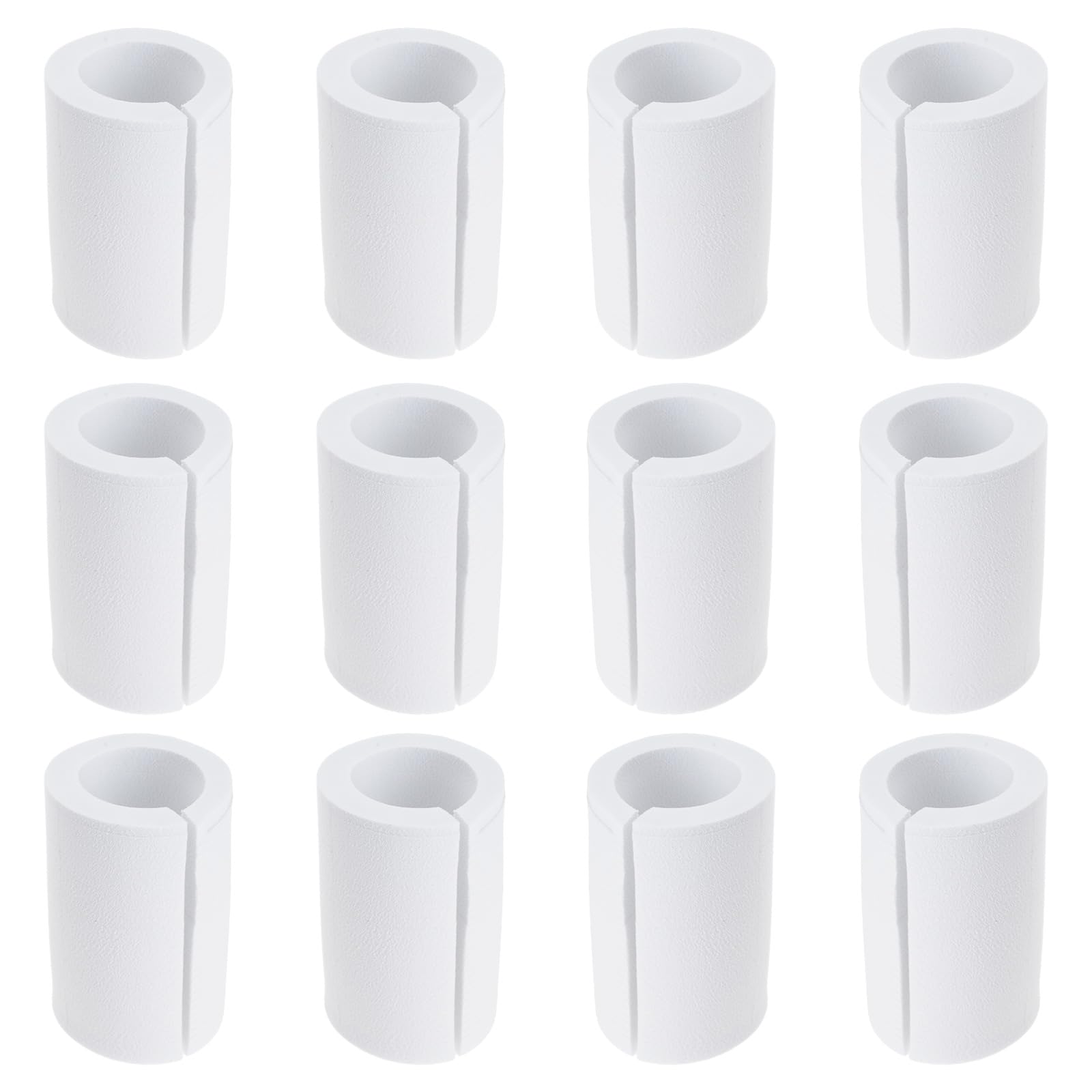 FGDTREE Curtain Spacers Drapery Spacers Clamp on Feature for Easy Install Curtains Remain Full & Functional Fits Most Curtain Rod Drapery for Grommet Curtains