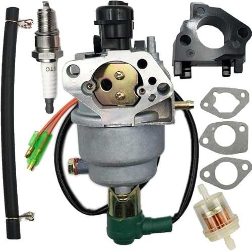 Carburetor Carb Compatible with Powerhorse M166114H 166114 9000ES 9000 420CC 7250 Watt Generator Replacement Carb