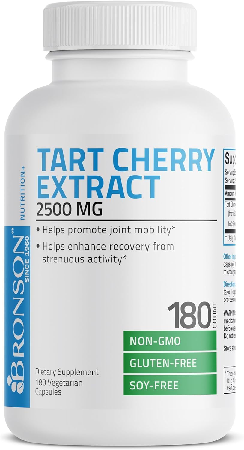 TART CHERRY EXTRACT 2500 MG VEGETARIAN CAPSULES WITH ANTIOXIDANTS AND FLAVONOIDS NON-GMO, 180 COUNT (B0D6MBGB7M) Amazon Price History, Amazon Price Tracker