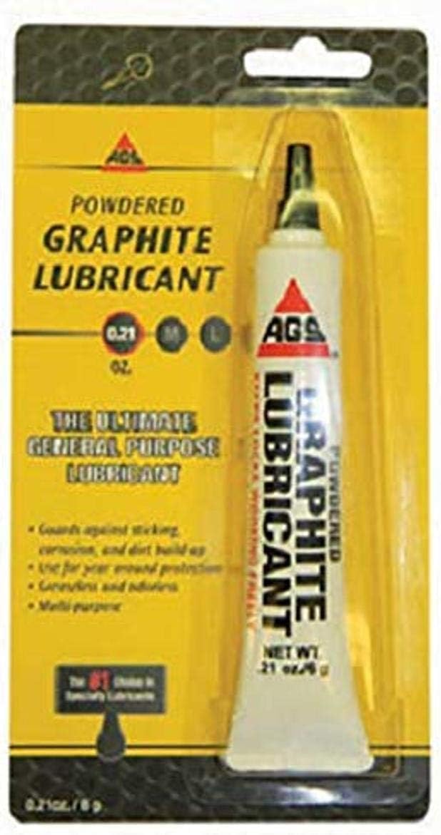 AGS Graphite Extra Fine, Bottle, .21 oz / 6 g (Pack of 5)