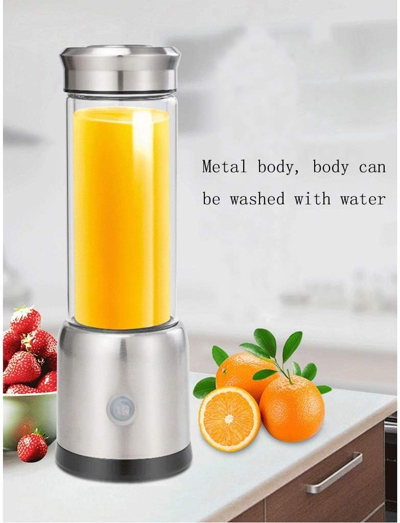 Portable Blender, Juicer, Household Fruit Mixer - Mixing Machine with Charger Cable
