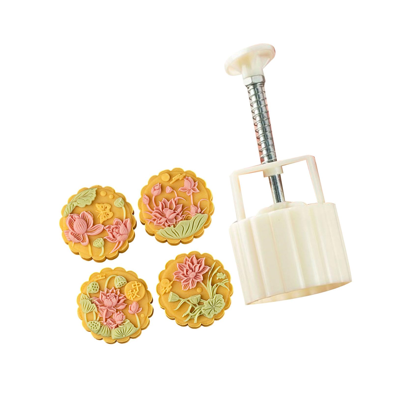 Xitea B Multiple Patterns Moon Cake Craft Tool Kitchen Pastry Mould With Pattern Sturdy Home Dessert Aking Mould Kitchen Gadgets